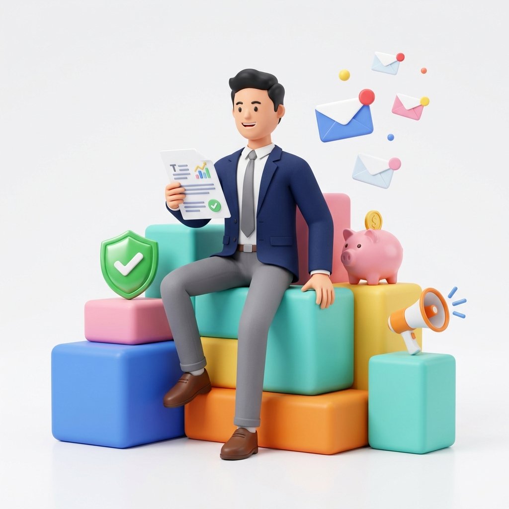 HRMS Login Illustration